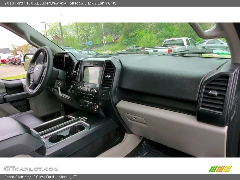 Shadow Black / Earth Gray 2018 Ford F150 XL SuperCrew 4x4