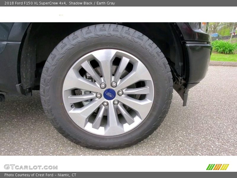 Shadow Black / Earth Gray 2018 Ford F150 XL SuperCrew 4x4
