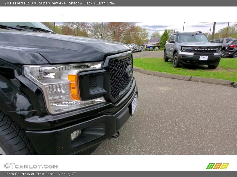 Shadow Black / Earth Gray 2018 Ford F150 XL SuperCrew 4x4