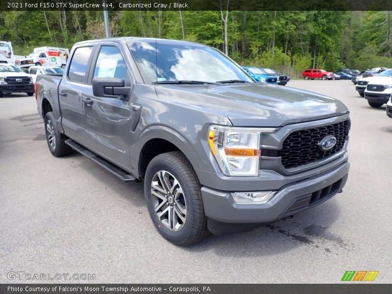 Carbonized Gray / Black 2021 Ford F150 STX SuperCrew 4x4