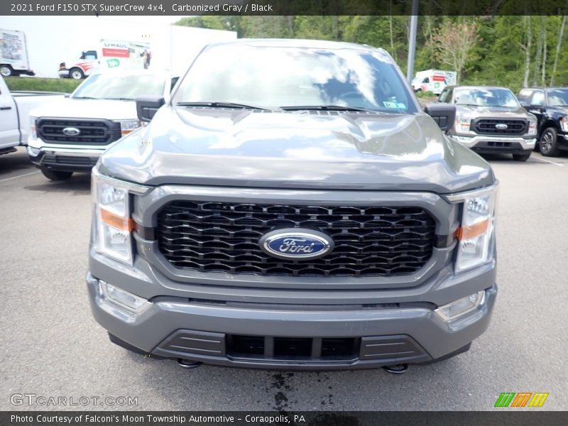 Carbonized Gray / Black 2021 Ford F150 STX SuperCrew 4x4
