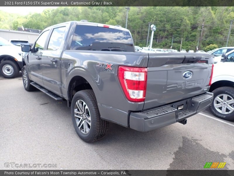 Carbonized Gray / Black 2021 Ford F150 STX SuperCrew 4x4