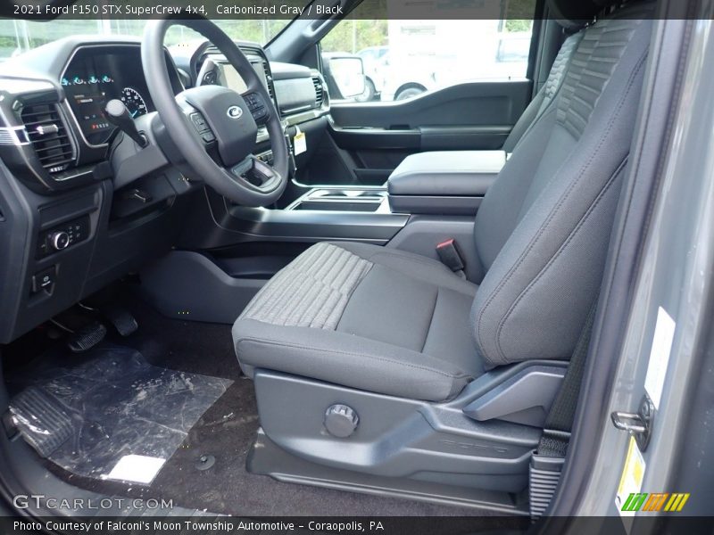 Carbonized Gray / Black 2021 Ford F150 STX SuperCrew 4x4