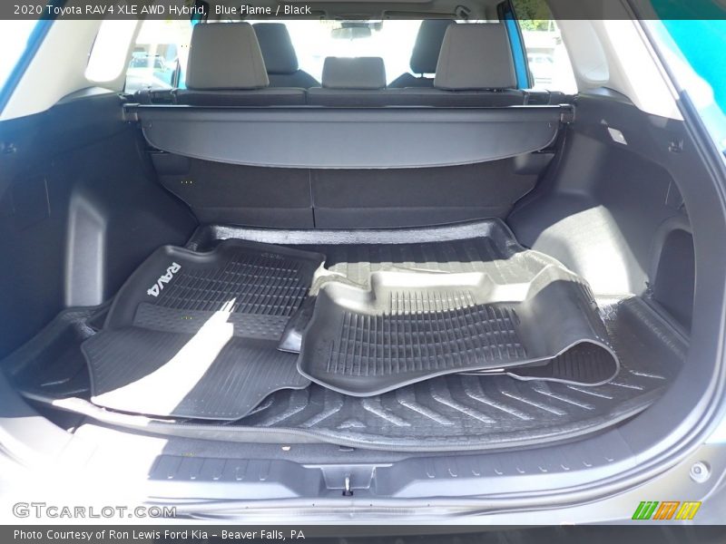 Blue Flame / Black 2020 Toyota RAV4 XLE AWD Hybrid