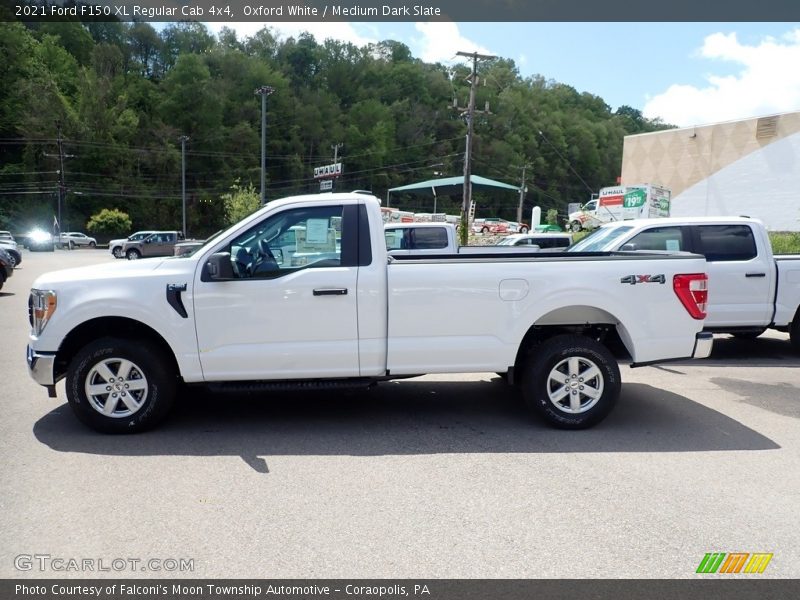 Oxford White / Medium Dark Slate 2021 Ford F150 XL Regular Cab 4x4