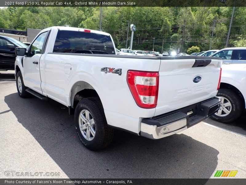 Oxford White / Medium Dark Slate 2021 Ford F150 XL Regular Cab 4x4