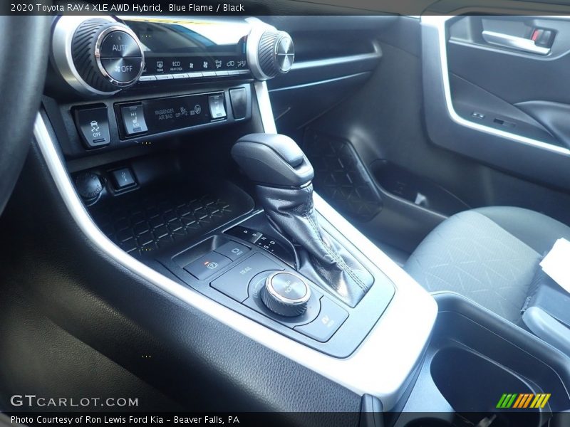 Blue Flame / Black 2020 Toyota RAV4 XLE AWD Hybrid