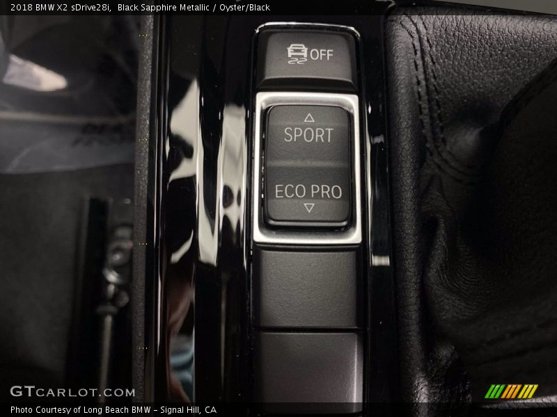 Black Sapphire Metallic / Oyster/Black 2018 BMW X2 sDrive28i