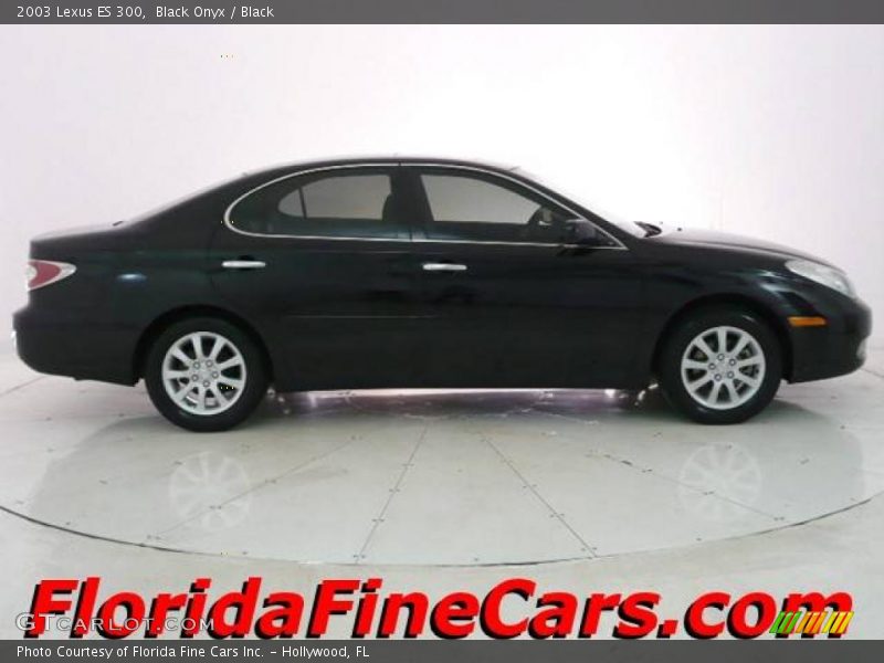 Black Onyx / Black 2003 Lexus ES 300