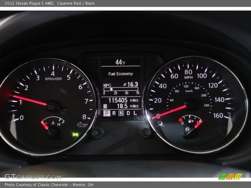 Cayenne Red / Black 2012 Nissan Rogue S AWD