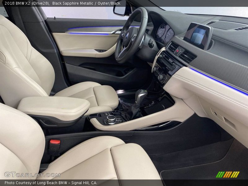 Black Sapphire Metallic / Oyster/Black 2018 BMW X2 sDrive28i