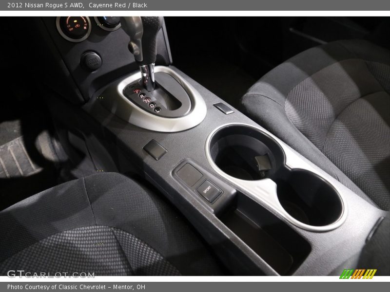 Cayenne Red / Black 2012 Nissan Rogue S AWD