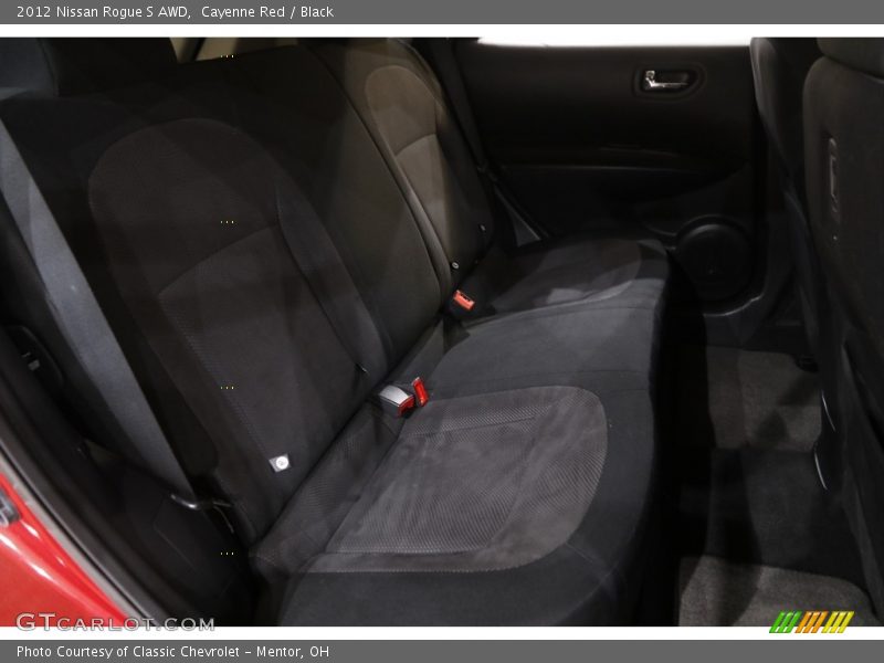 Cayenne Red / Black 2012 Nissan Rogue S AWD