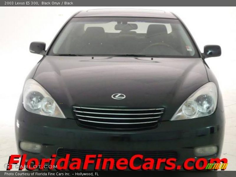 Black Onyx / Black 2003 Lexus ES 300