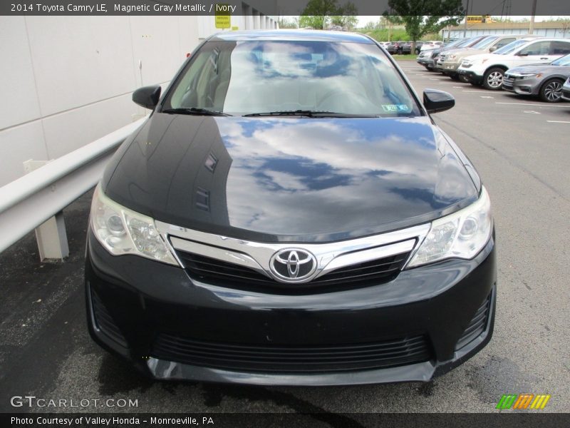 Magnetic Gray Metallic / Ivory 2014 Toyota Camry LE