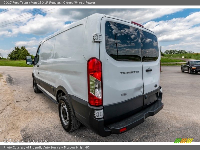 Oxford White / Pewter 2017 Ford Transit Van 150 LR Regular