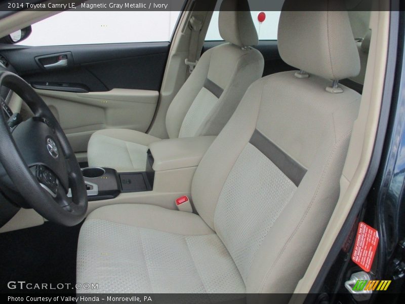 Magnetic Gray Metallic / Ivory 2014 Toyota Camry LE