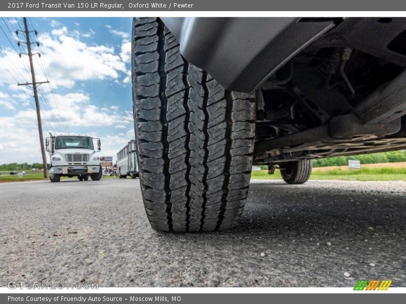 Oxford White / Pewter 2017 Ford Transit Van 150 LR Regular