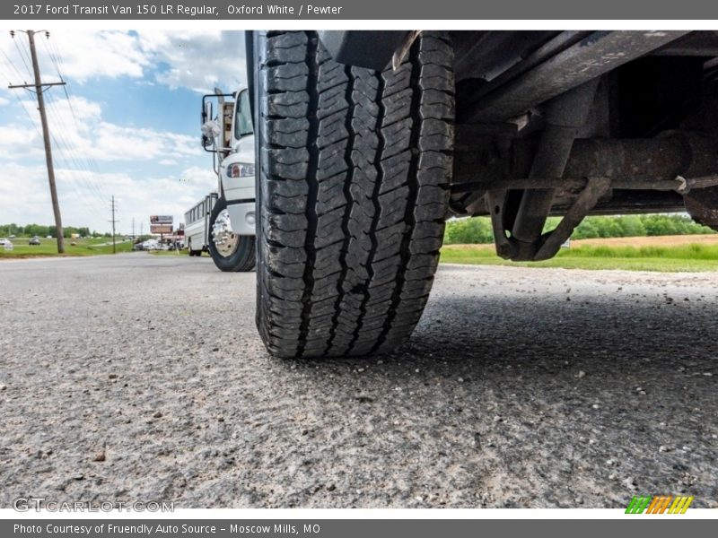 Oxford White / Pewter 2017 Ford Transit Van 150 LR Regular