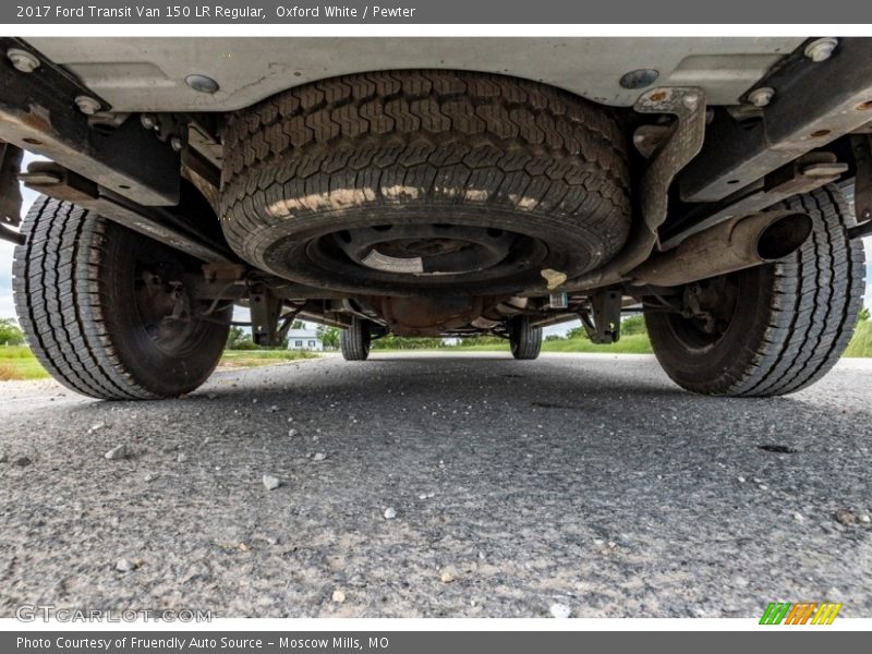 Oxford White / Pewter 2017 Ford Transit Van 150 LR Regular