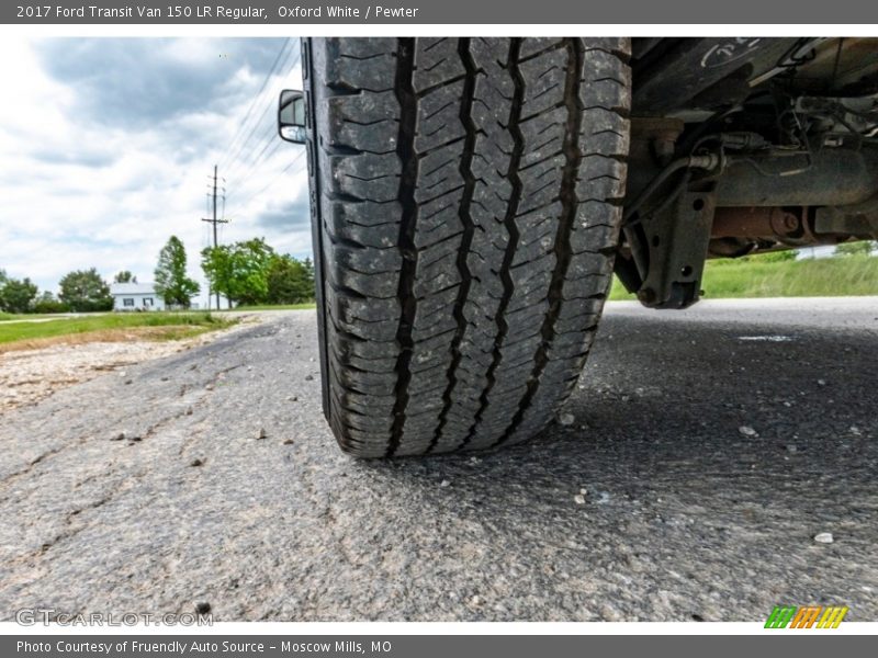 Oxford White / Pewter 2017 Ford Transit Van 150 LR Regular
