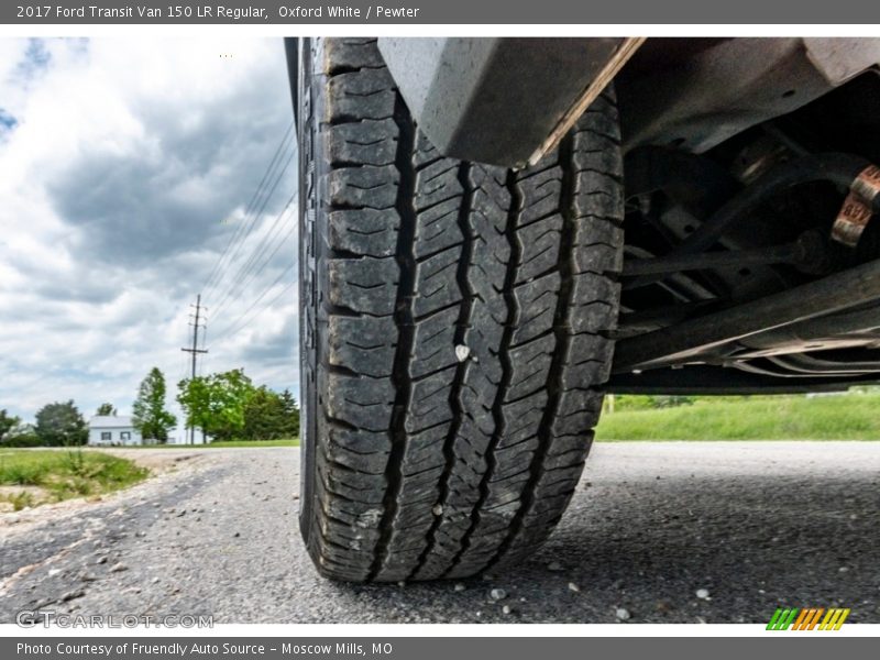 Oxford White / Pewter 2017 Ford Transit Van 150 LR Regular