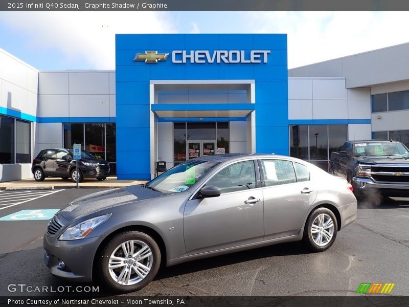 Graphite Shadow / Graphite 2015 Infiniti Q40 Sedan