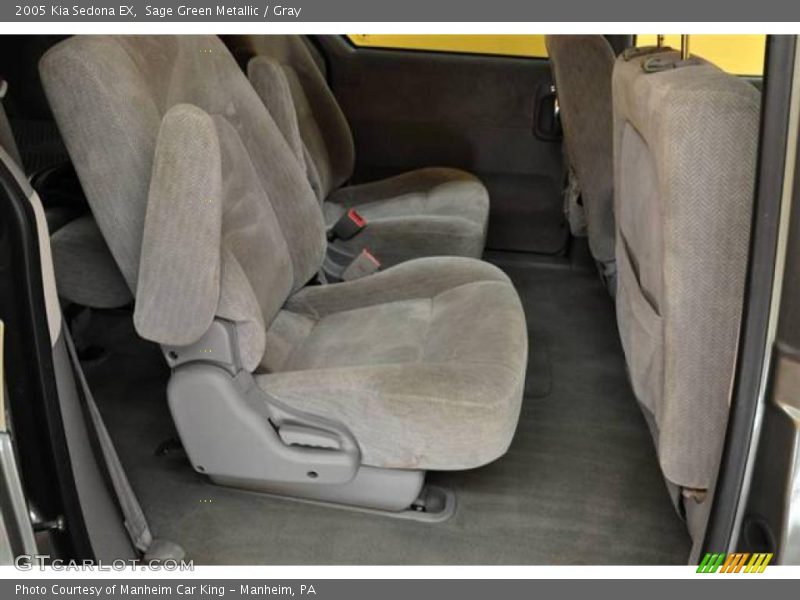 Sage Green Metallic / Gray 2005 Kia Sedona EX