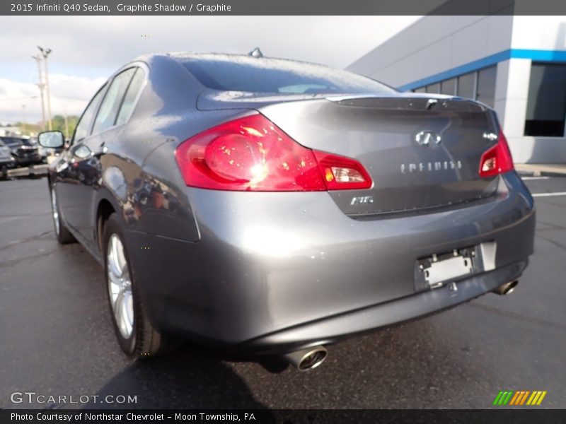 Graphite Shadow / Graphite 2015 Infiniti Q40 Sedan