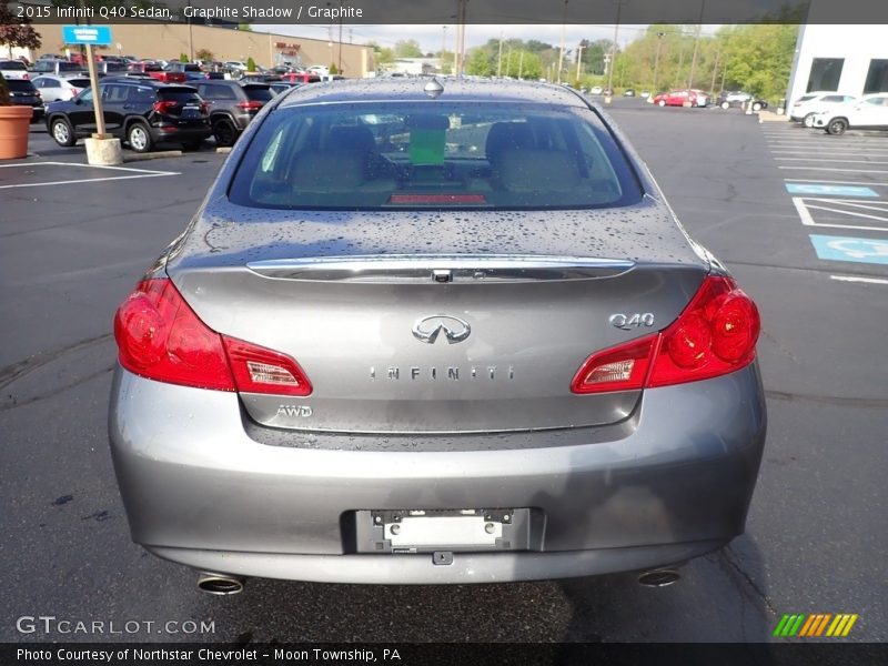 Graphite Shadow / Graphite 2015 Infiniti Q40 Sedan