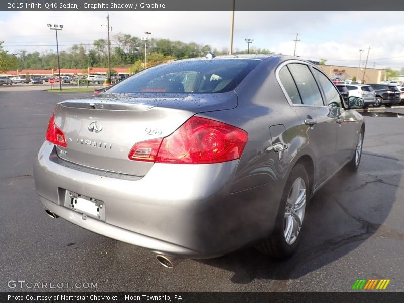 Graphite Shadow / Graphite 2015 Infiniti Q40 Sedan