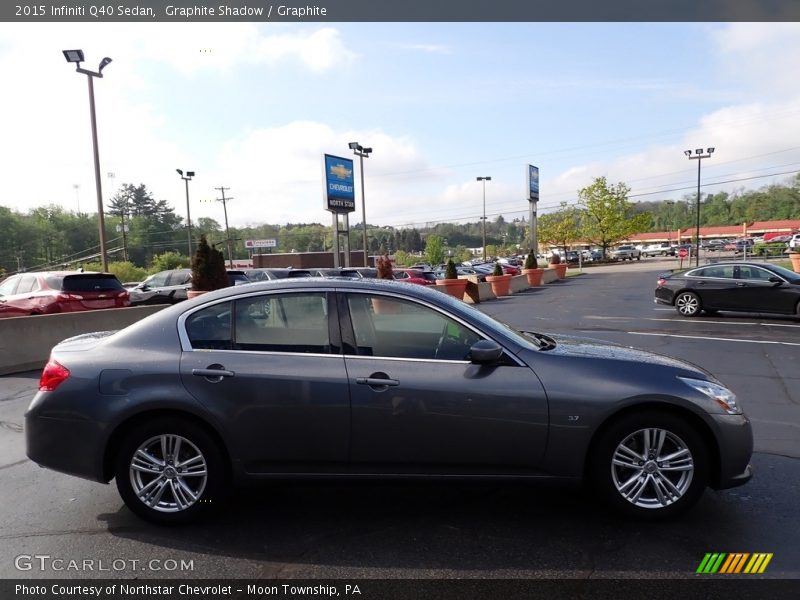 Graphite Shadow / Graphite 2015 Infiniti Q40 Sedan