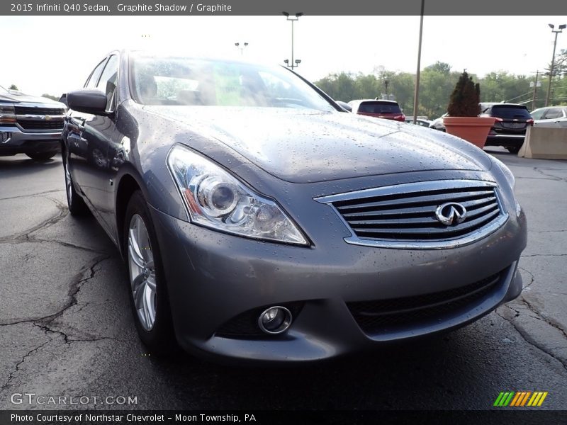 Graphite Shadow / Graphite 2015 Infiniti Q40 Sedan
