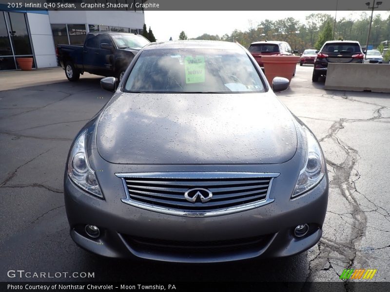 Graphite Shadow / Graphite 2015 Infiniti Q40 Sedan