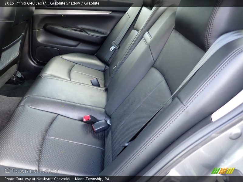 Rear Seat of 2015 Q40 Sedan
