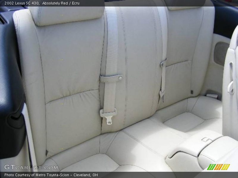 Absolutely Red / Ecru 2002 Lexus SC 430