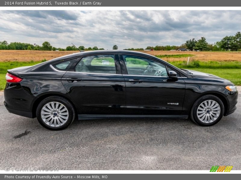 Tuxedo Black / Earth Gray 2014 Ford Fusion Hybrid S