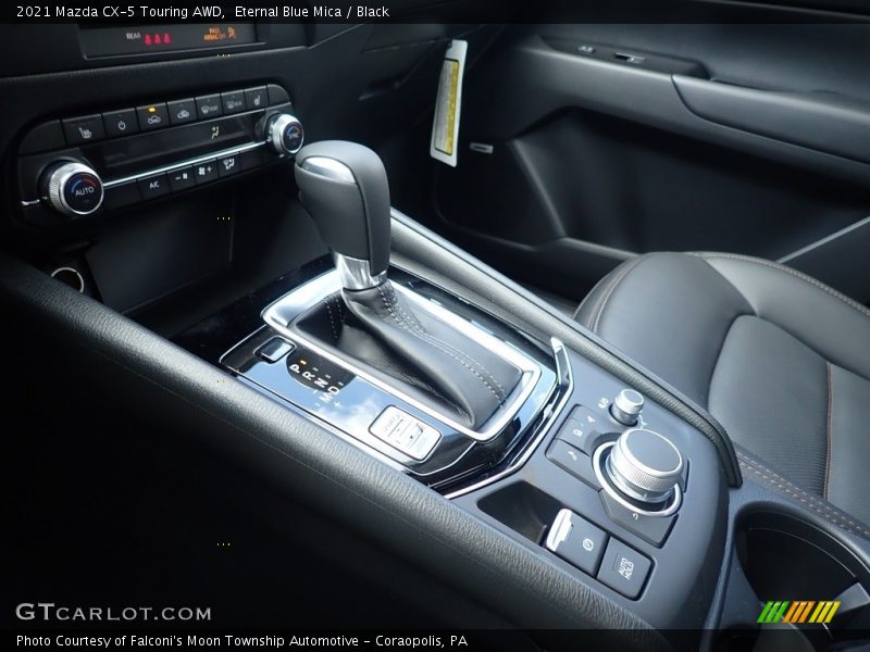 Eternal Blue Mica / Black 2021 Mazda CX-5 Touring AWD