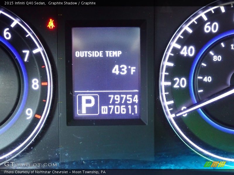 Graphite Shadow / Graphite 2015 Infiniti Q40 Sedan