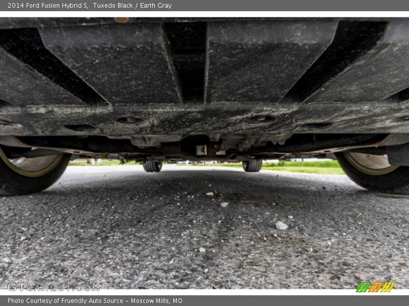 Tuxedo Black / Earth Gray 2014 Ford Fusion Hybrid S