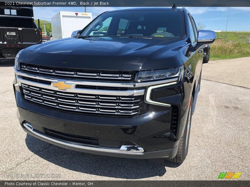 Black / Jet Black 2021 Chevrolet Suburban Premier 4WD