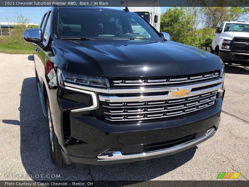 Black / Jet Black 2021 Chevrolet Suburban Premier 4WD