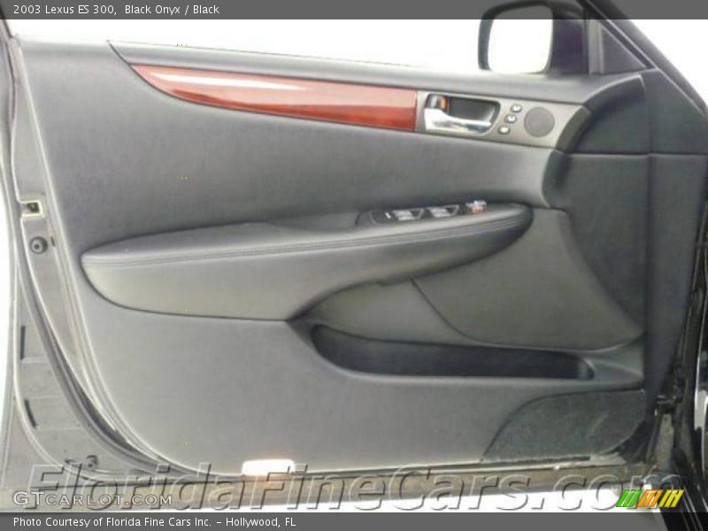 Black Onyx / Black 2003 Lexus ES 300