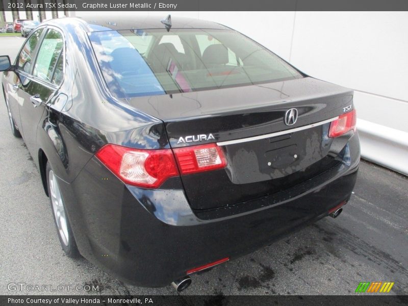 Graphite Luster Metallic / Ebony 2012 Acura TSX Sedan