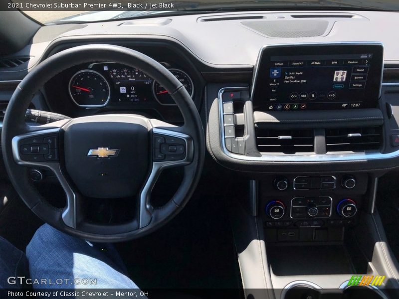 Black / Jet Black 2021 Chevrolet Suburban Premier 4WD