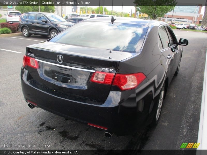Graphite Luster Metallic / Ebony 2012 Acura TSX Sedan