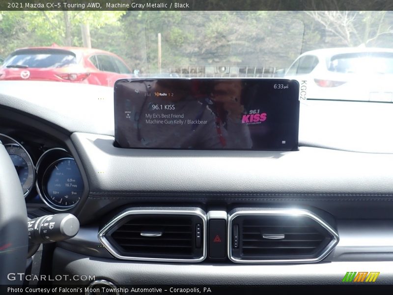 Machine Gray Metallic / Black 2021 Mazda CX-5 Touring AWD