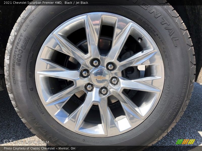 Black / Jet Black 2021 Chevrolet Suburban Premier 4WD