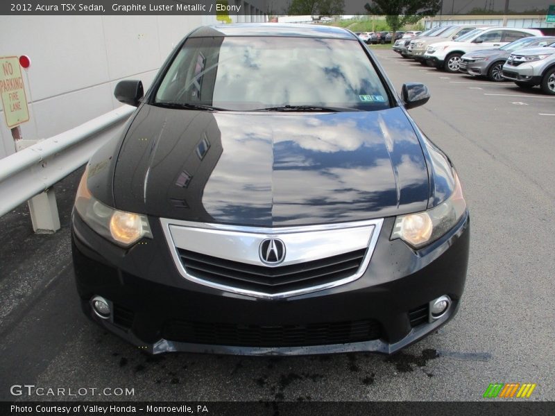 Graphite Luster Metallic / Ebony 2012 Acura TSX Sedan