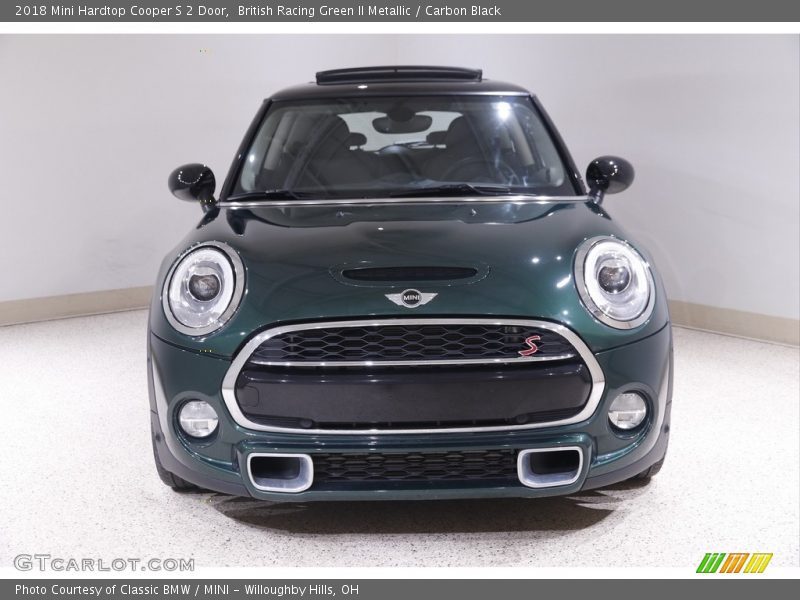 British Racing Green II Metallic / Carbon Black 2018 Mini Hardtop Cooper S 2 Door